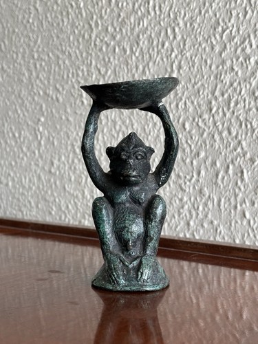 Vintage bronze figur - bronze, mit