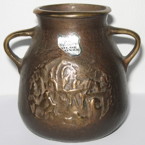Massive dekorative vase aus - massive,,