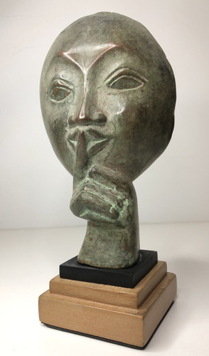 Vintage bronze skulptur - vintage,