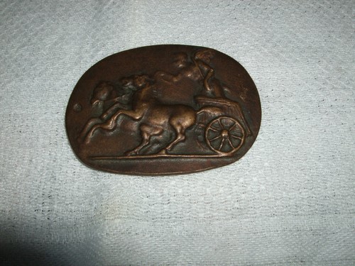 Ovale bronze mit geflügeltem - ovale,