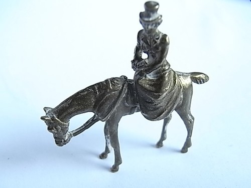 Bronze kleine figur reiter - kleine,