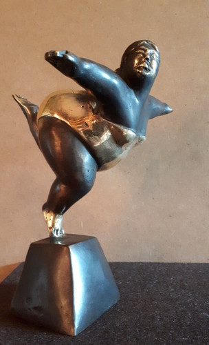 20cm bronze frau - bronze, figur