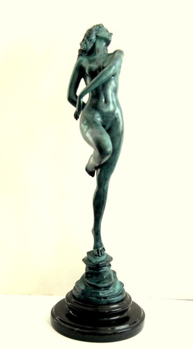 Bronze figur akt tänzerin - bronze, akt,