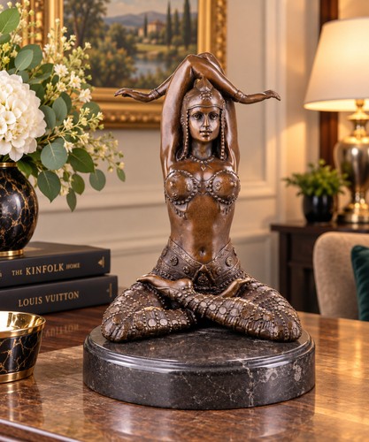 Bronze skulptur tänzerin - skulptur,