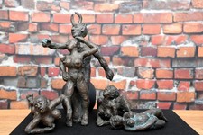 5 HOK Bronze Skulpturen Teufel