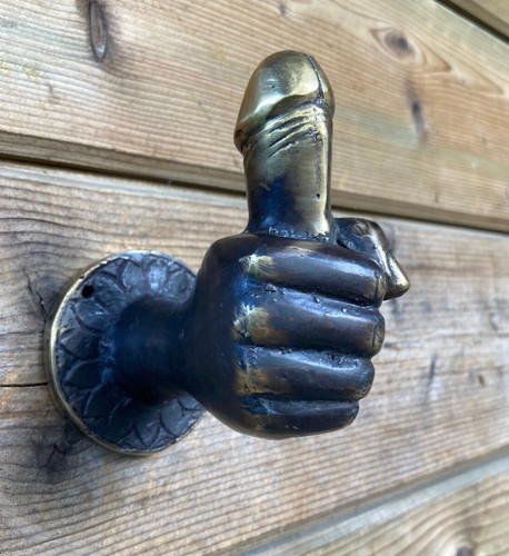 10cm metall bronze garderoben - metall,