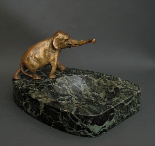 Marmorschale mit elefant art - marmorschale,
