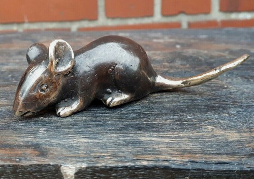 11cm bronze metall süße - metall, maus