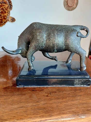 Bronze skulptur stier bulle - stier,