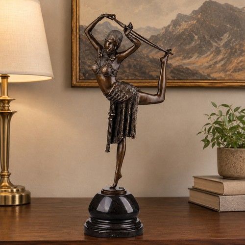 Bronze skulptur art déco - bronze,